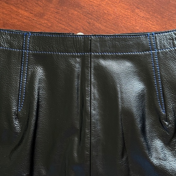 Sandro Paris Lamb Leather Skirt - Picture 8 of 16